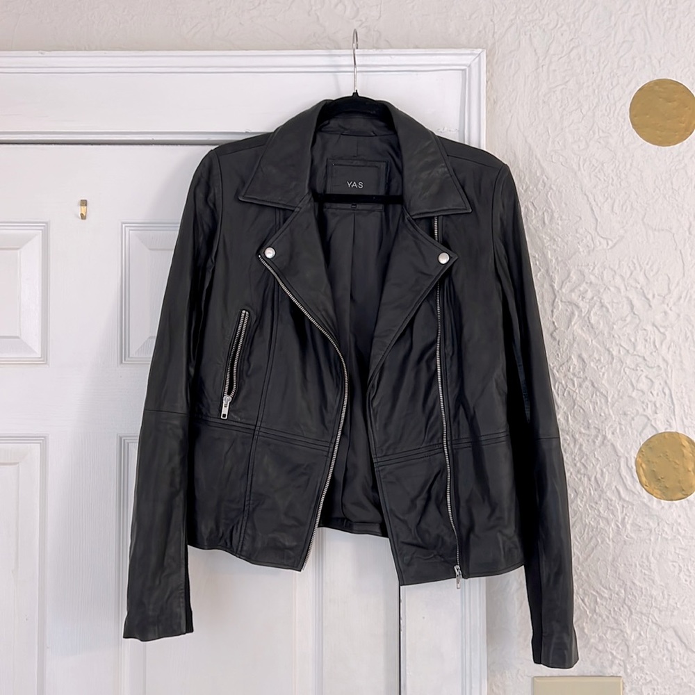 ASOS // YAS Leather Jacket